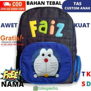 Tas Ransel Sekolah Terbaik Karakter Nama Anak Laki-Laki Tk Sd Doraemon