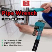 TAKESHI Kunci Pipa 14 Inch Pipe Wrench Takeshi