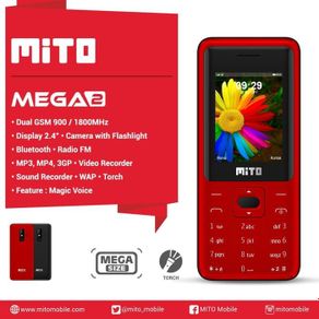 MITO 770 Mega 2 -  MAGIC VOICE - bluetooth - dual sim - Radio FM / Hp unik / Hp murah