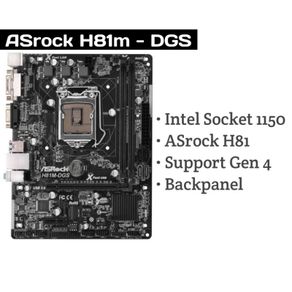Motherboard Asrock H81m Intel