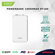 ROBOT RT180 10000mAh Dual Input Type-C & Micro USB Power bank