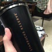 Tumbler Starbucks Mug Stainless Reserve Black