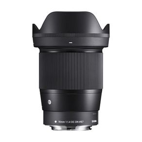 Lensa Sigma 16mm f/1.4 DC DN Contemporary Lens for Canon EF-M
