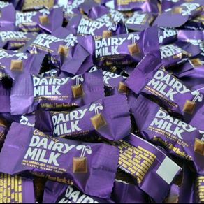 ECER || Cadbury Dairy milk mini asli Malaysia 4.5 Gram