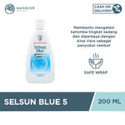 Selsun Blue 5 Shampoo 200 ML - Sampo Anti Ketombe Menjaga Kesuburan Rambut