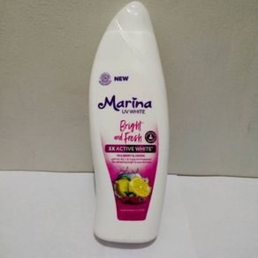 Marina body lotion uv white 500ml bright & fresh