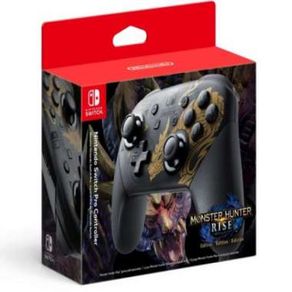 NINTENDO SWITCH PRO CONTROLLER MONSTER HUNTER RISE