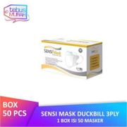 Sensi Mask Duckbill 3 Ply (50 Pcs) - Makser Sensi Duckbill
