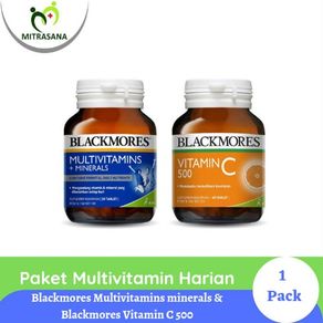 Paket Hemat Blackmores Multivitamins 30 Tablet & Blackmores Vitamin C 60 Tablet