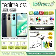 realme c33 ram 4/64 gb & 3/32 gb | realme c 33 garansi resmi realme - 50i prime 3/32 no bonus
