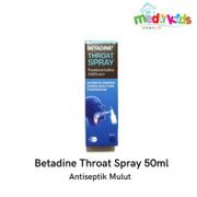 Betadine throat spray 50ml 50 ml antiseptik semprot mulut