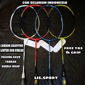 Raket Badminton Carbonex Import Murah / free tas grip