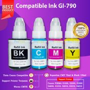 Paket 1 Satu SET TINTA COMPATIBLE CANON GI790 GI 790 PRINTER G1010 G2010 G3010 G4010 G2000 G3000