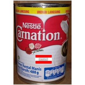 Nestle Carnation Krimer Kental Manis Kaleng 488 gr