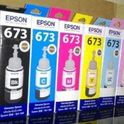 Tinta Epson 673 100% original L series L800, L805, L850, L1800