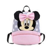 Disney Tas Anak-anak Ransel TK Anak-anak Kartun Mickey Tas Sekolah Ransel Minnie untuk Anak Perempuan Tas Sekolah Tas Bolso