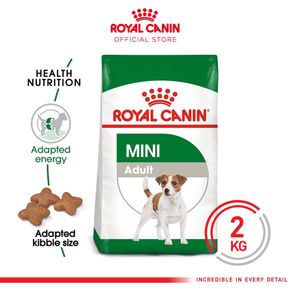 Royal Canin Mini Adult (2kg) Dry Makanan Anjing Dewasa - Size Health Nutrition