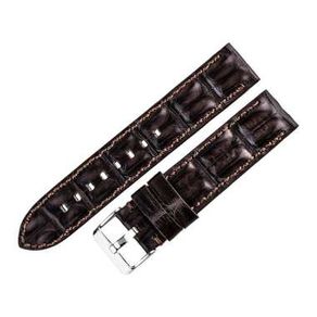 Martini Genuine Alligator E13903 Leather Strap Jam Tangan - Brown [22 mm/ Matchwatch]