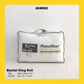[DISTRIBUTOR RESMI] King Koil Nanofiber Firm Pillow / Bantal Kingkoil Nanofiber Firm (48x73+5 cm)