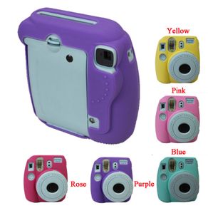 Baru Kamera Video Tas PVC Silicone Case untuk Fujifilm Instax Mini 8 Fuji MINI-8 Melindungi Penutup Tas