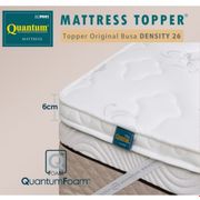 quantum mattress topper original 6cm - 120 x 200 brilliant white