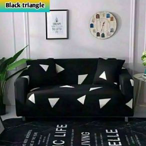 cover sofa import sarung sofa 1 2 3 seater stretch elastis - blacktriangle 1 seater