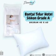 promo ! (s) bantal tidur hotel diamond (100% silicon grade a bukan