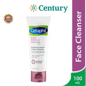 Cetaphil Bright Healthy Reveal Creamy Cleanser 100ml / Pembersih Wajah / Cleanser
