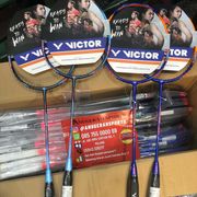 raket badminton victor thruster k hmr (4u & 5u) original - 4u m sky blue