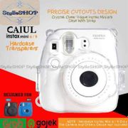 Fujifilm Hardcase Polaroid Case Instax Mini 8 / 9 Casing Transparan