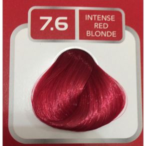 miranda professional permanent hair color 100 ml - 7.6 intens redb