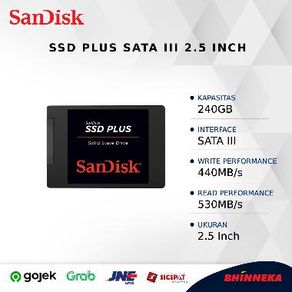 Sandisk Plus SSD 240GB