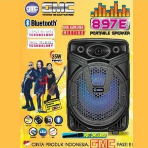 Speaker Bluetooth GMC 897E Free Mic Wireless