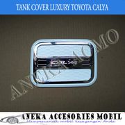 garnish tutup bensin / tank cover garnish luxury white toyota calya