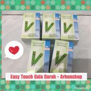 Harga Promo|Easy Touch Strip Gula Darah / Stik / Refil Easy Touch Gula