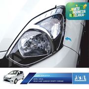 toyota agya garnish lampu depan jsl/head lamp garnish sporty chrome