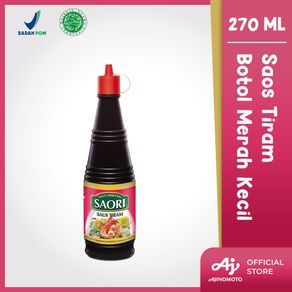 Saori® Saos Tiram Masakan Lebih Kental Botol Merah Kecil 270ml