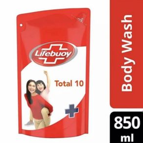 sabun mandi lifebuoy ukuran 900 ml warna merah - 825 ml
