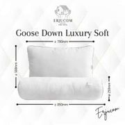 Bantal Guling Set Microfiber Premium Goose Down Bulu Angsa Clavellui