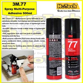 3M Super 77 Multi Purpose Spray Adhesive 500ml | Perekat / Lem