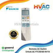 Remote AC DAIKIN FTC50 60 NV14 100% Original DAIKIN