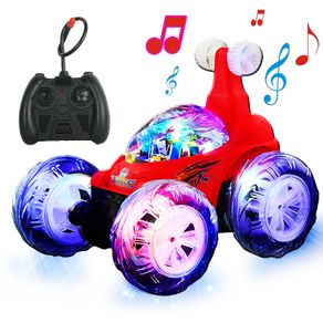 Baru Nirkabel Remote Control Mobil Jatuh Stunt Truk Mainan untuk Anak Listrik Keren RC Mobil Mainan Anak Ulang Tahun Anak-anak hadiah