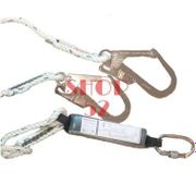 Safety Lanyard Double BIG Hook wtih Absorber