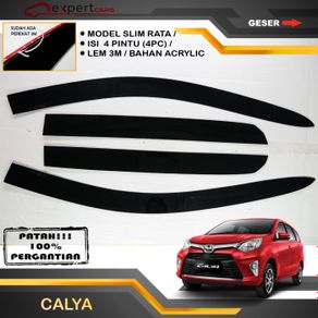 talang air calya 2016 2017 2018 2019 2020 2021 model slim rata flat 3m - tebal 3mm