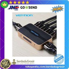 Vention Hdmi Switcher 5 Port Full Hd 4K With Remote Control Termurah