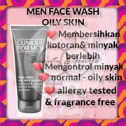 PROMO Clinique For Men Oil Control Face Wash Oily Skin Formula 30ml / 200ml