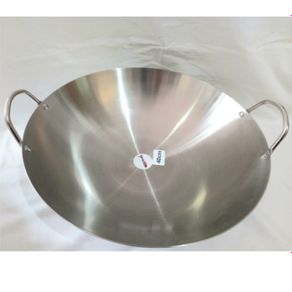 wajan stainless steel 40cm / wajan penggorengan anti lengket